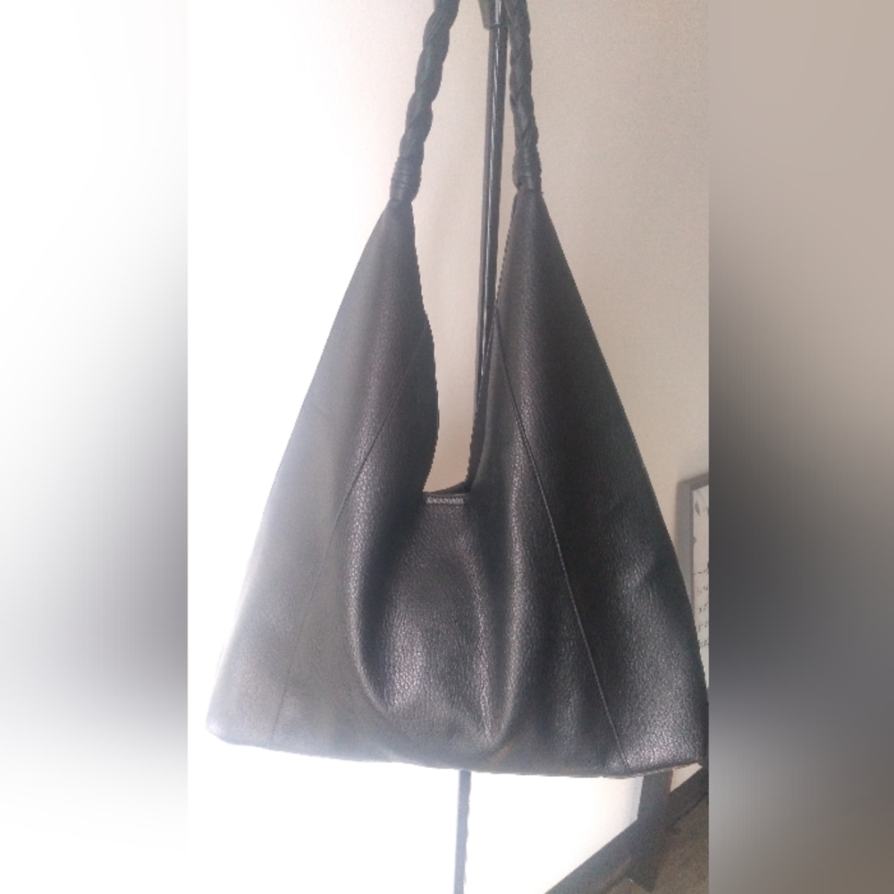 Elegant Black Tote Bag